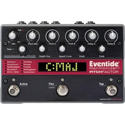 Eventide PitchFactor Harmonizer Stompbox with Pitch+Delay Effects image 1