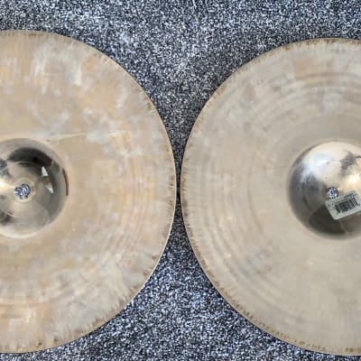 Zildjian 14" A Custom Hi-Hat Cymbals (Pair) 1991 - Present - Brilliant image 6