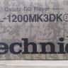 Technics SL-1200MK3D Black Original Box and Dust Cover Free Shipping