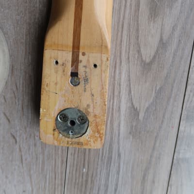 Fender Telecaster Bass Neck Maple USA Vintage '1972 3 bolt Tele image 11