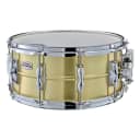 Yamaha 6.5x14 Recording Custom Brass Snare Drum, 1.2mm Shell USED