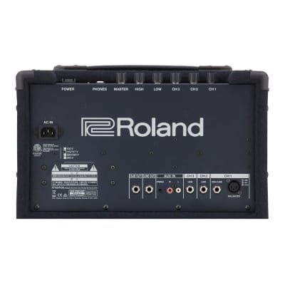 Roland KC-80 50-Watt Portable Twin Bass-Reflex Metal Jacks 3-Channel Onboard Mixing Keyboard Amplifier with XLR Mic Input, Custom Two-Way Speaker and 10-Inch Woofer image 5