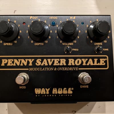 Reverb.com listing, price, conditions, and images for way-huge-penny-saver-royale-modulation-overdrive