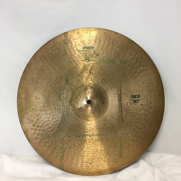 Paiste 20" 505 "Green Label" Ride Cymbal image 1