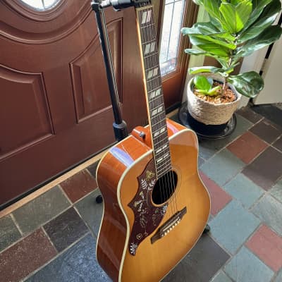 Gibson Hummingbird Left-Handed 2014 - Vintage Heritage Cherry Sunburst image 4