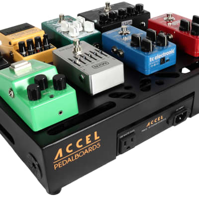 Accel XTA15 Pro Tier Black Pedal Board without tote Reverb