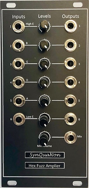 SynQuaNon Eurorack Hex Fuzz Amplifier image 1