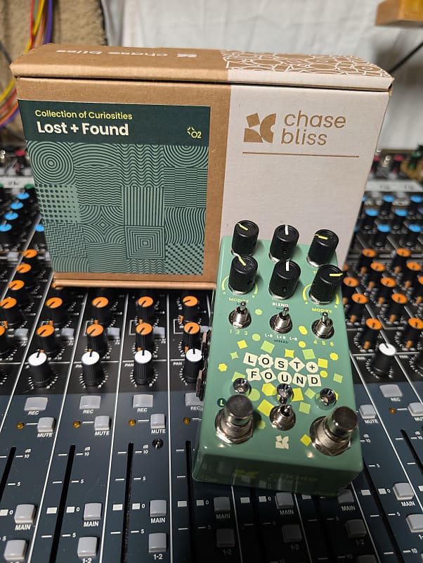 ギター Chase Bliss Lost+Found Chase Blissが、ブレンド可能な12モード搭載のマルチな新エフェクト