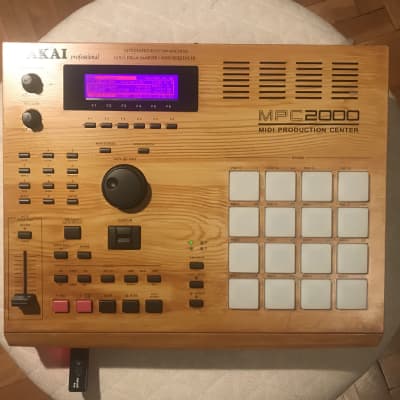 Akai MPC2000 Custom with New Purple-Pink Display+USB Floppy Emulator+Fat Pads like a new condition image 8