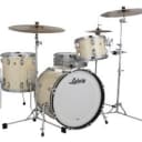 Ludwig 20" Classic Maple DOWNBEAT Vintage White Marine Drum Shell Pack L84023AXNM