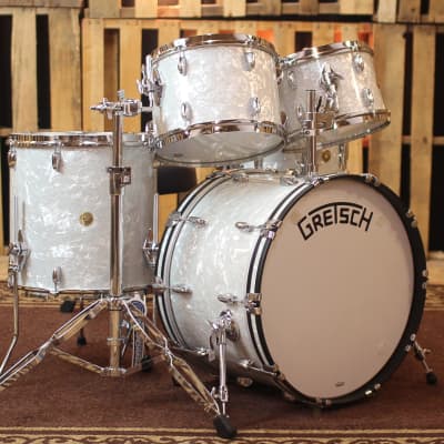 Gretsch Broadkaster 60's Marine Pearl Drum Set - 22,12,13,16,6.5x14 image 1
