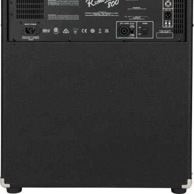Fender Rumble 800 Bass Combo Amplifier, 800W, Black image 3
