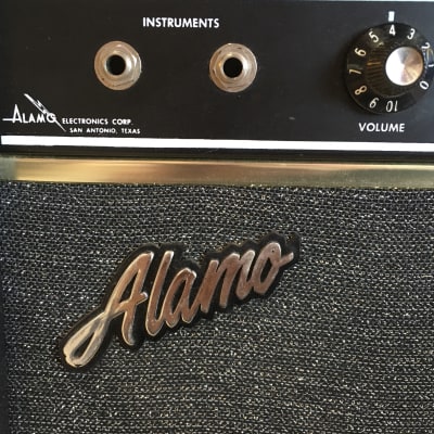 Alamo Model 2562 Challenger Amp Late 1960’s/ Early 1970’s Black/Silver image 5