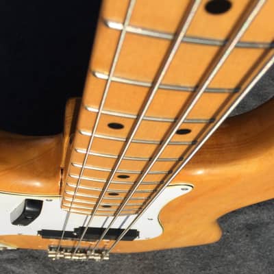 Fender Precision Bass Lefty 1975 Natural image 3