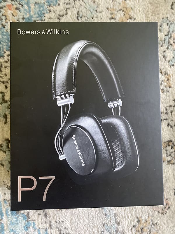 Bowers & Wilkins P7 Headphones Black | Reverb