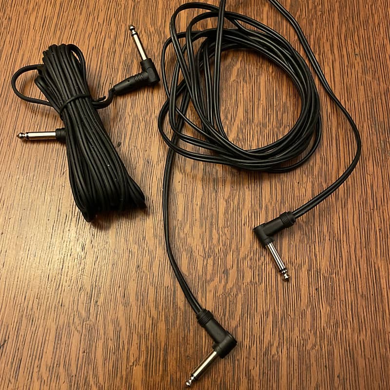 Fender 1/4" Cables for GTX100 Amp Footswitches Reverb