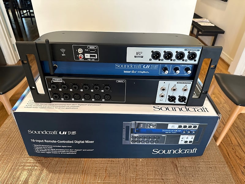 Soundcraft UI16 Reverb