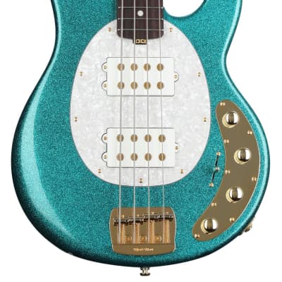 Ernie Ball Music Man StingRay Special 4 HH Bass Guitar - Ocean Sparkle with Rosewood Fingerboard