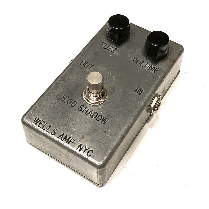 WELLS AMP NYC　5：00　SHADOW Wells Amps Nyc 5:00 Shadow Fuzz face ONE OF THE FIRST ONES