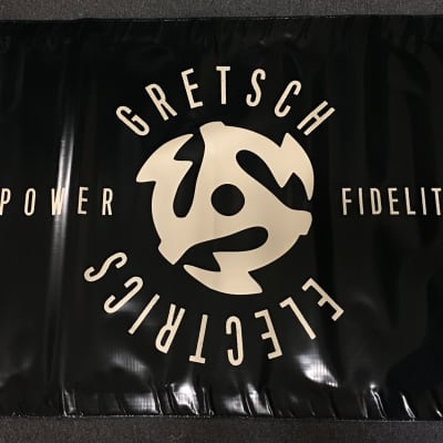 922-7632-100 3' x 5' Gretsch Electrics Power Fidelity Vinyl Banner