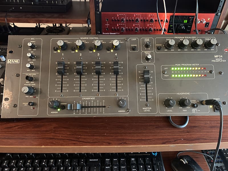 Rane MP 24 Mixer PreAmplifier SN 3214 Reverb