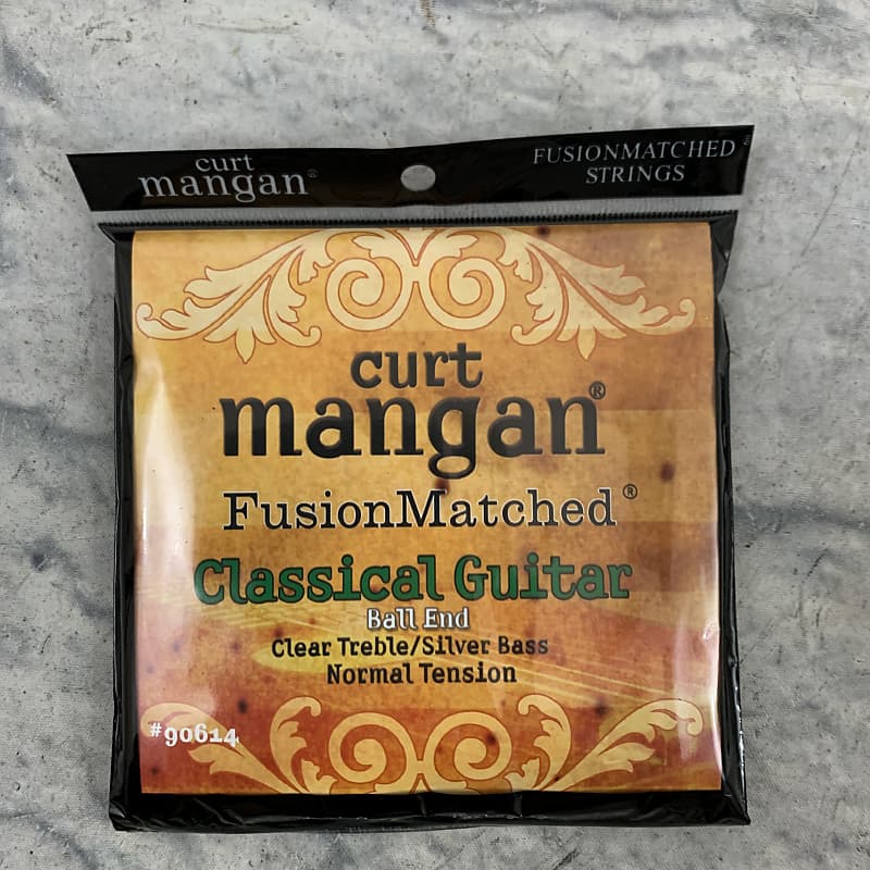 Curt Mangan 90614 Fusion Matched Classical Guitar Nylon Strings - Normal Tension Ball End image 1