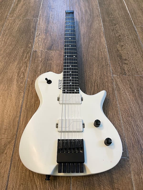 Kiesel Leia Satin White w/ Fishman Fluence Abasi Pickups Reverb