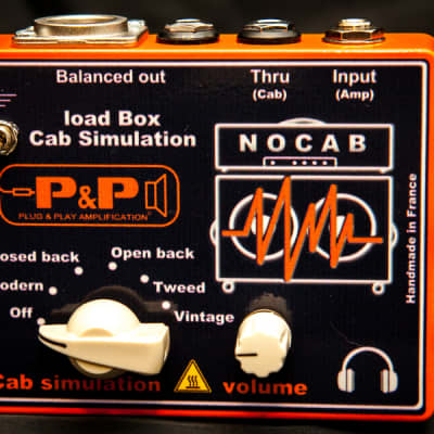 Plug & Play Amplification NOCAB Simulateur de HP / Load Box / Silent-recording image 1