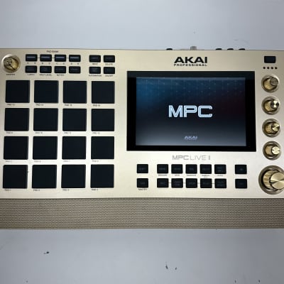Akai MPC Live II Standalone Sampler / Sequencer Gold Edition 2022 - Present - Gold image 1