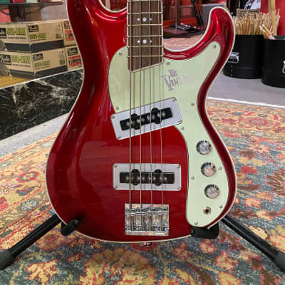Aria 40th Anniversary Ventures Bass Candy Apple Red image 4