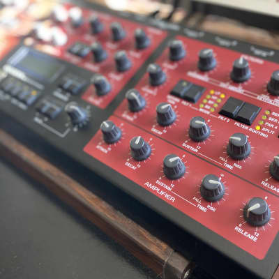 Access Virus A Desktop Digital Synthesizer 2000s - Black / Red