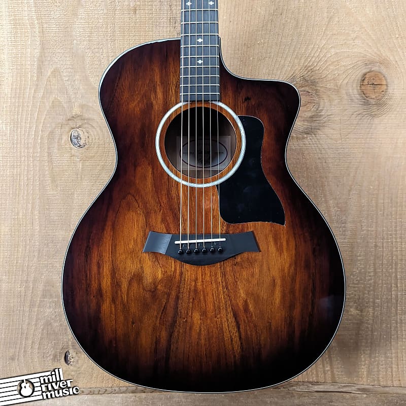 Taylor 224ce-K DLX Grand Auditorium Acoustic Electric Guitar w/HSC image 1