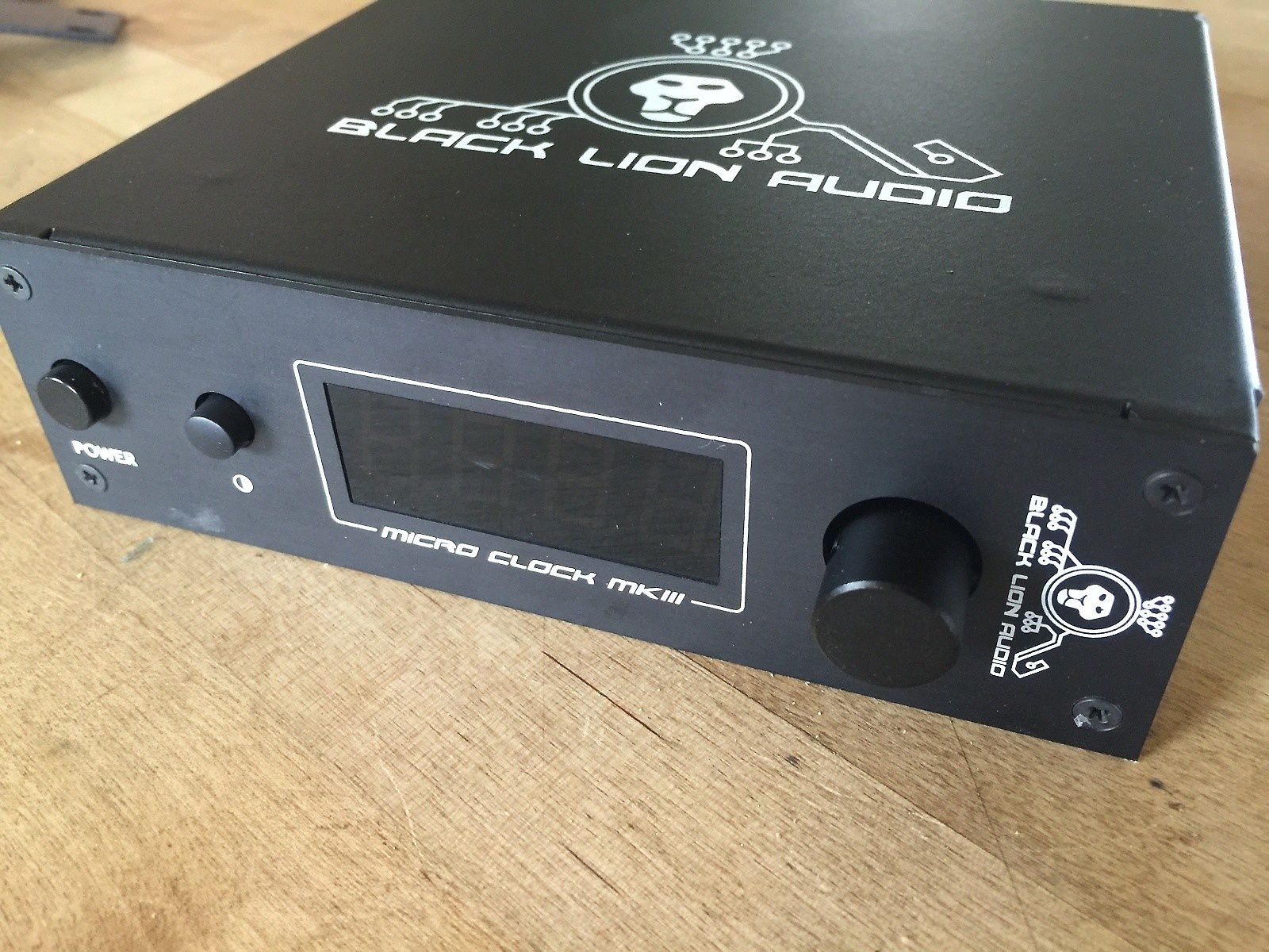 Black Lion Audio Micro Clock MKIII Wordclock Generator and Distributor