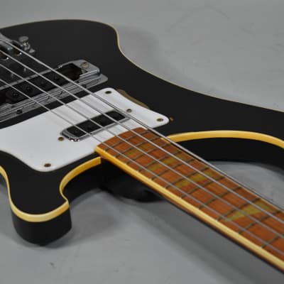 1982 Rickenbacker 4003 Jetglo Finish Electric Bass Guitar w/OHSC image 5