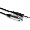 Hosa Technology PXF-105 Unbalanced Interconnect XLR3F to 1/4 in TS w/ FREE Same Day Shipping