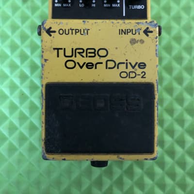 Boss OD-2 Turbo Overdrive (Black Label) 1988 image 1