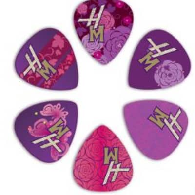 Hannah Montana Guitar Picks Set of 6 Signature Picks image 1