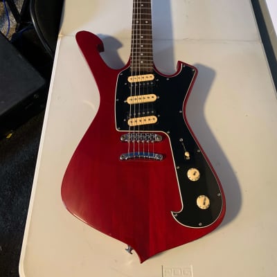 Ibanez FRM100GB Paul Gilbert Signature Transparent Red | Reverb