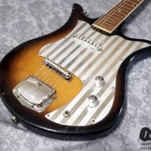 RARE Decca / Teisco T-1 Tulip Electric Guitar w/ 