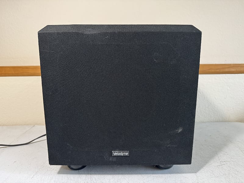 Velodyne VA-806 Dual Powered Subwoofer Front Down Firing Audiophile Home Theater  			