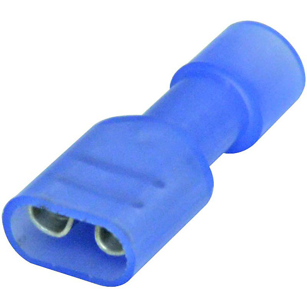 Seismic Audio SAPT209-250PACK Fully Insulated 16/14-Gauge Female Quick-Disconnect Wire Connectors (250-Pack) image 1