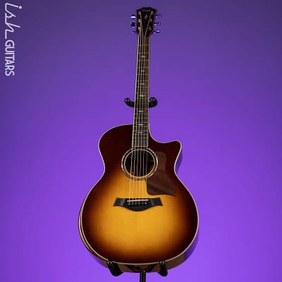 Taylor 814ce Grand Auditorium Acoustic-Electric Guitar Tobacco Sunburst image 2