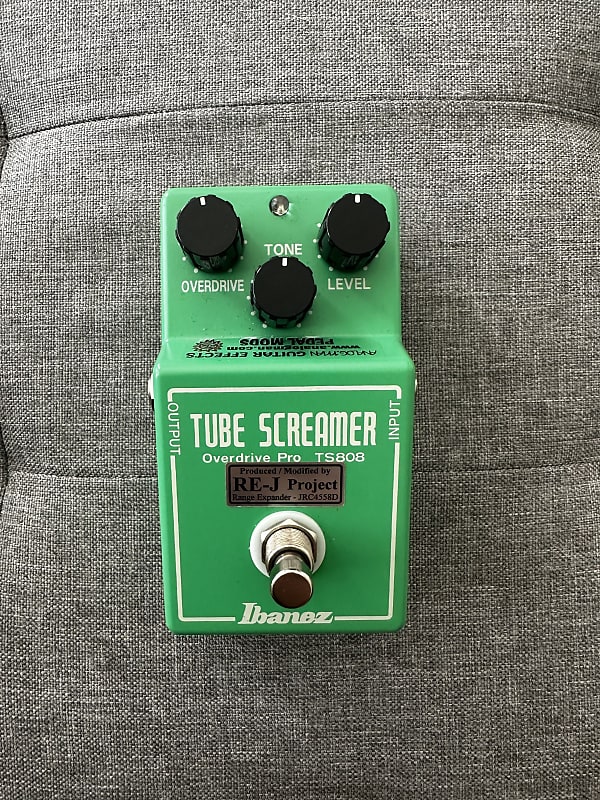 Analogman Ibanez TS808 Silver Mod