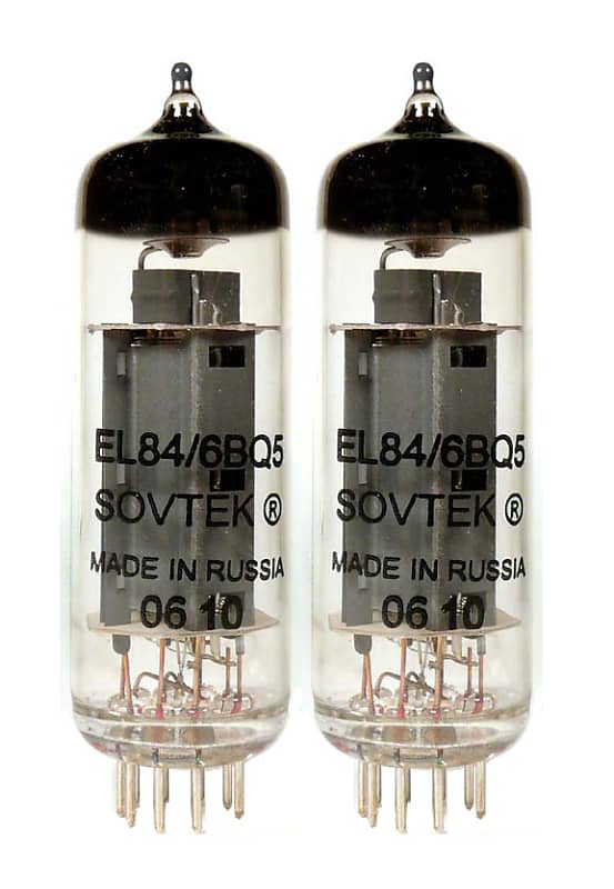 New 2x Sovtek EL84 / 6BQ5 | Matched Pair / Duet / Two | Power