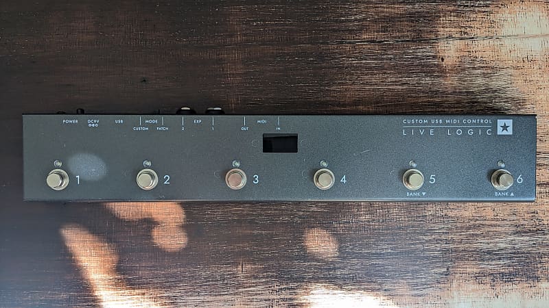 BLACKSTAR LIVE LOGIC USB MIDIフットコントローラー LIVE LOGIC USB MIDI CONTROLLER - Blackstar