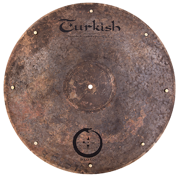 Turkish Cymbals 21" Soundscape Series Jarrod Cagwin Snake Ride SN-R21 image 1