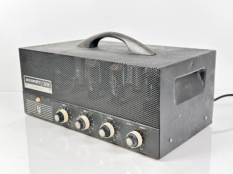 Stromberg Carlson SAU 33 Signet Tube Amp Vintage  			