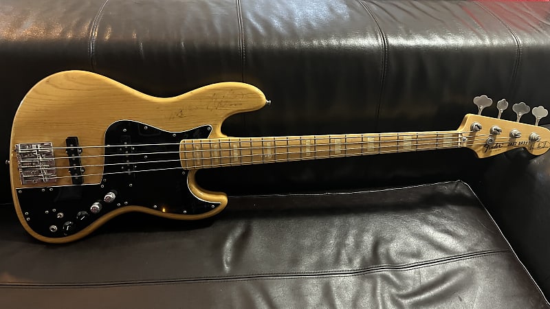 Fender Marcus Miller Artist Series Signature Jazz Bass 1999 - 2014 - Natural image 1