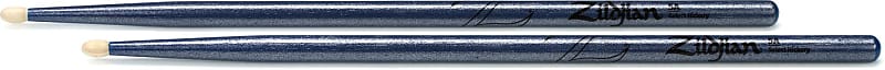 Zildjian Chroma Drumsticks - 5A - Metallic Blue image 1