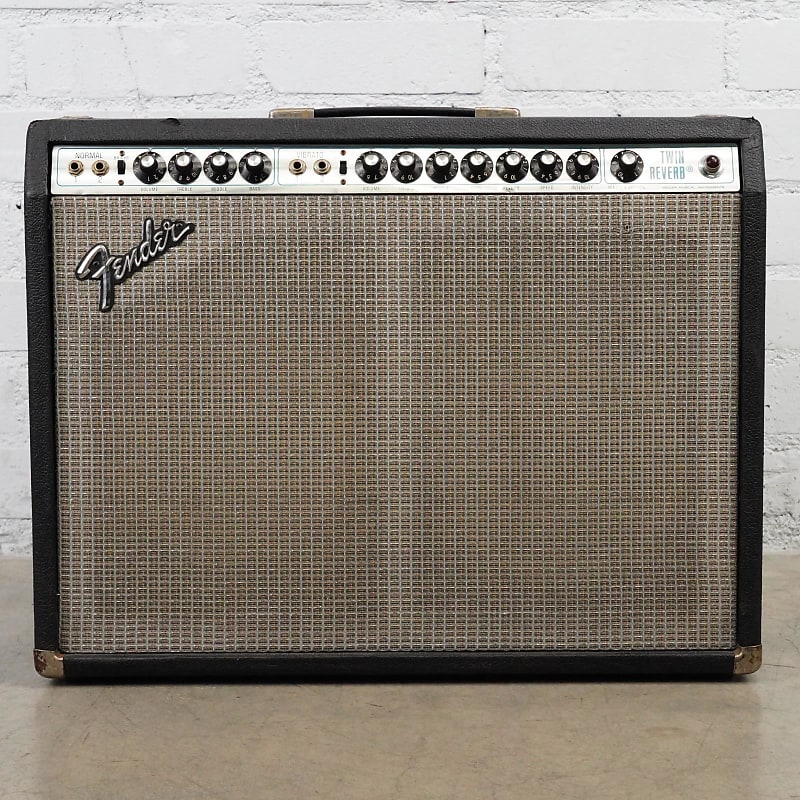 1975 Fender Twin Reverb 2-Channel Guitar Combo Amplifier #51583 image 1